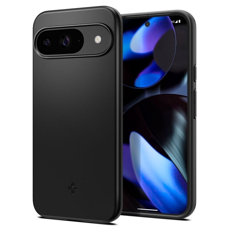 Spigen Case Thin Fit Google Pixel 9 Pro Black - Dun en minimalistisch telefoonhoesje