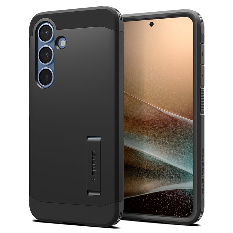 Spigen Case Tough Armor MagSafe Samsung Galaxy S25 Plus Zwart