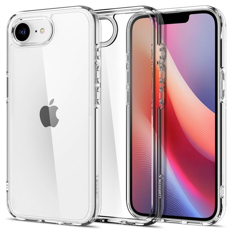 Spigen Case Ultra Hybrid iPhone 16e Crystal Clear - Telefoonhoesje - Beschermhoesje
