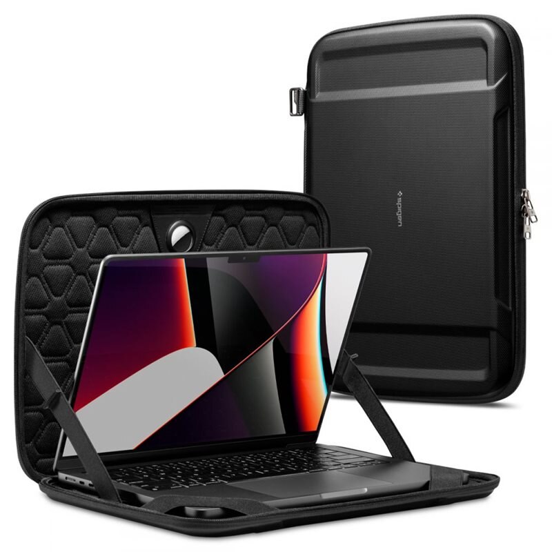 Spigen Rugged Armor Pro Pouch Zwart