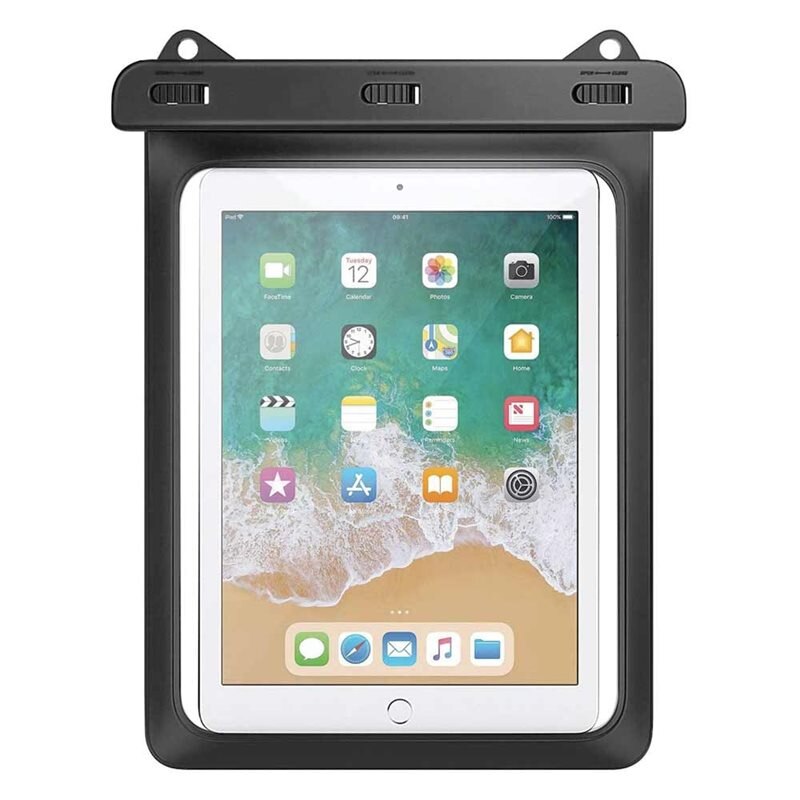 Armor-X AG-W13 Waterproof Case for Tablets 12" zwart - Waterdicht beschermend telefoonhoesje