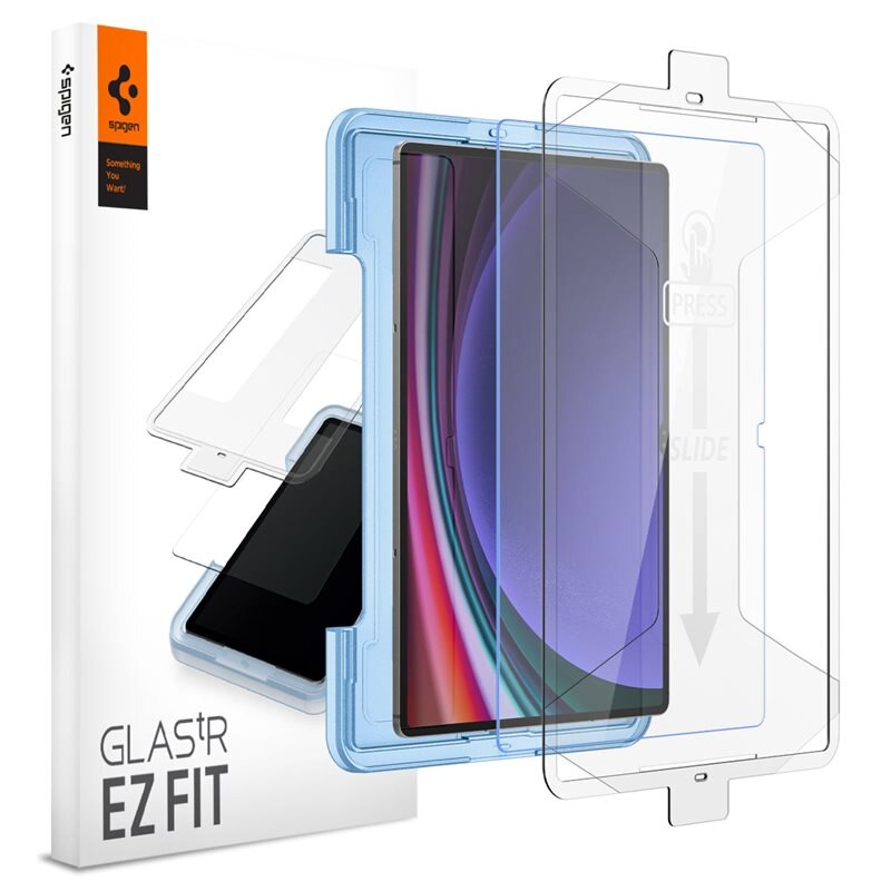 Spigen Screen Protector GLAS.tR EZ Fit Samsung Galaxy Tab S10 Ultra - Beschermglas van gehard glas - Eenvoudig aan te brengen