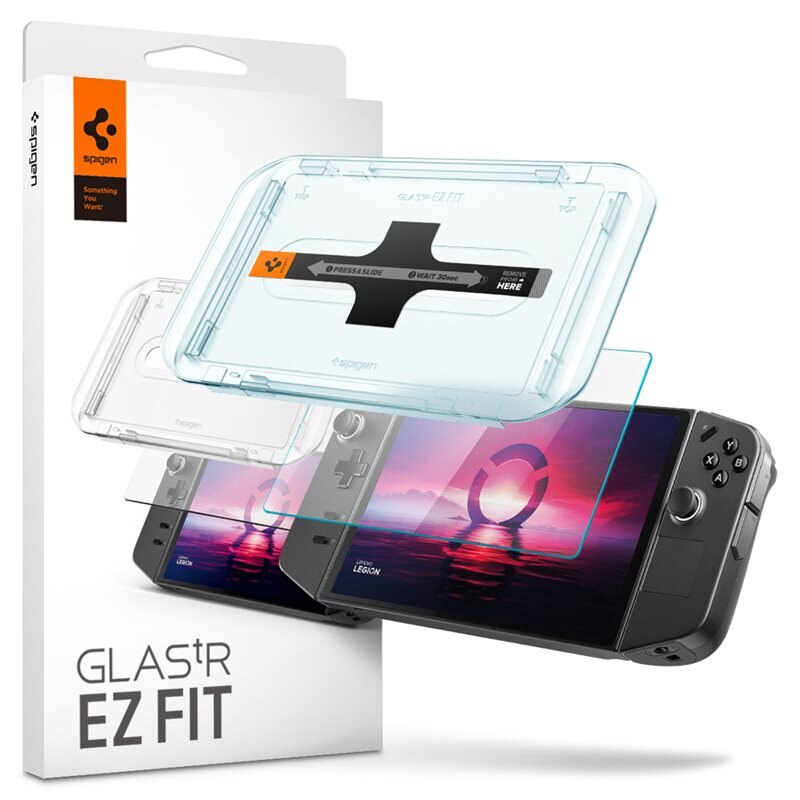 Spigen Screen Protector GLAS EZ Fit Lenovo Legion Go - Beschermglas met installatieframe