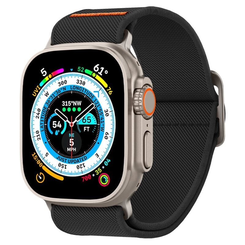 Spigen Fit Lite Ultra Apple Watch 45mm Series 8 Black