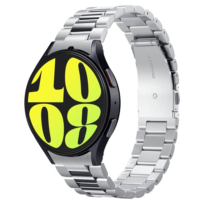 Spigen Modern Full-Fit bandje Samsung Galaxy Watch 7 40mm Silver