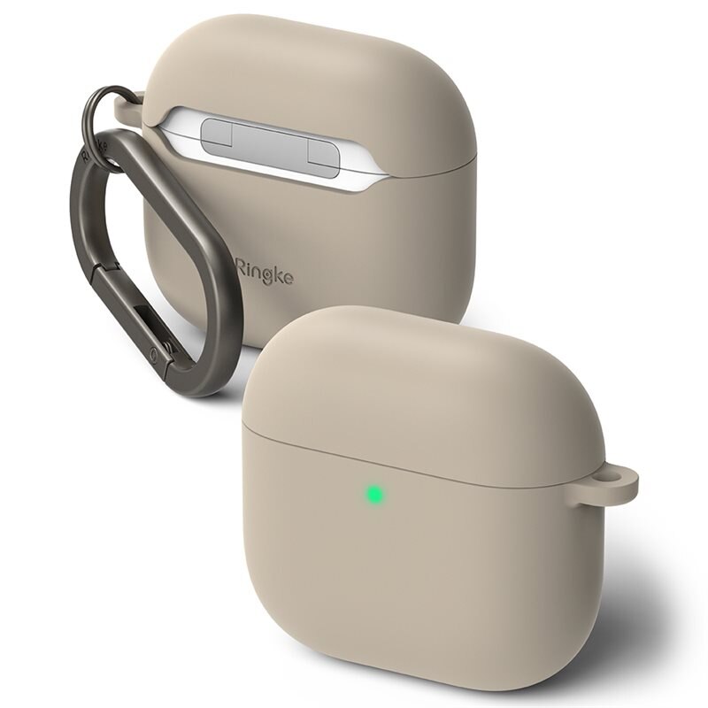 Ringke Silicone Hoesje Apple AirPods 4 Stone