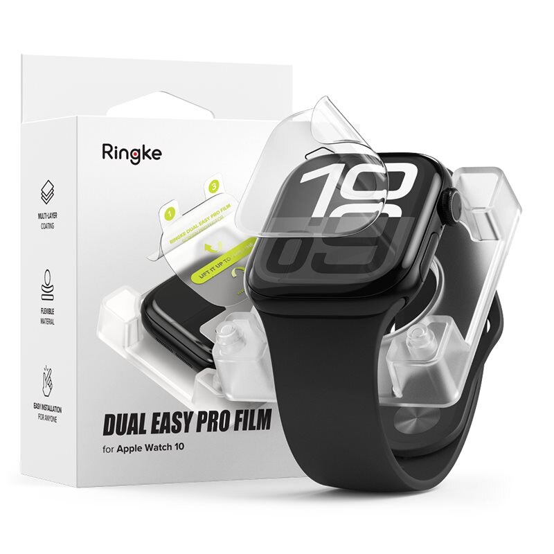 Ringke Dual Easy Pro Screen Protector (2-pack) Apple Watch Series 10 46mm