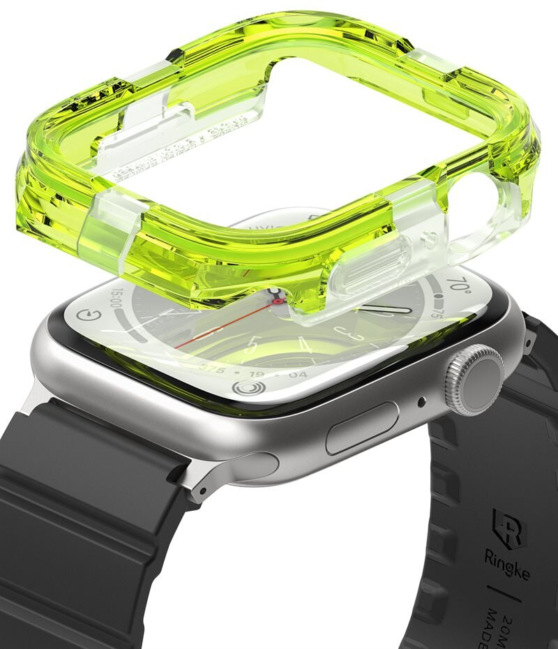 Ringke Fusion Bumper Apple Watch 45mm Series 8 Neon Green
