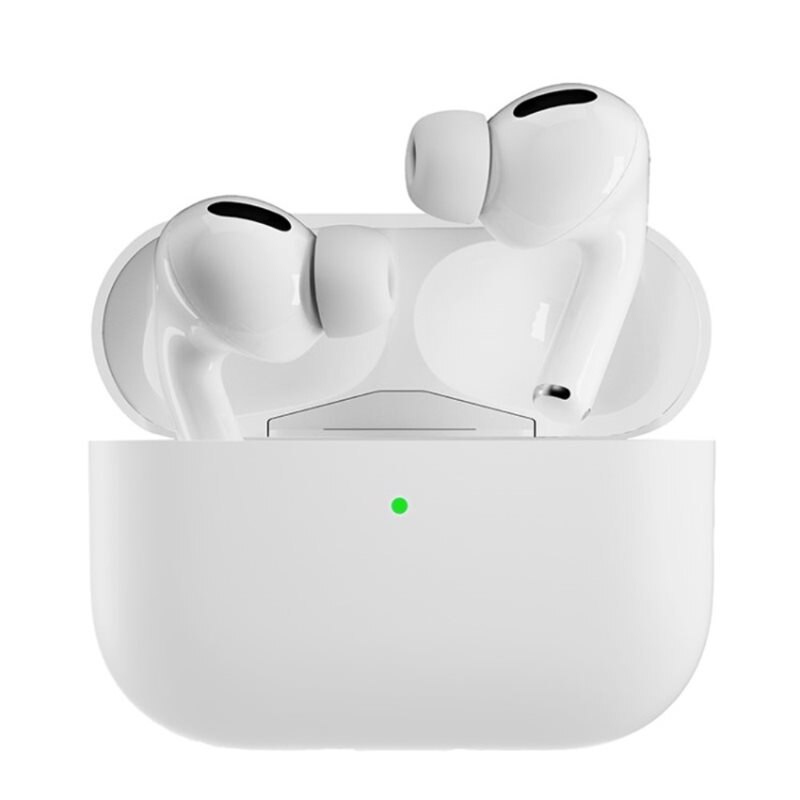 Apple AirPods Pro 2 Siliconen hoesje Wit - Bescherming laadetui
