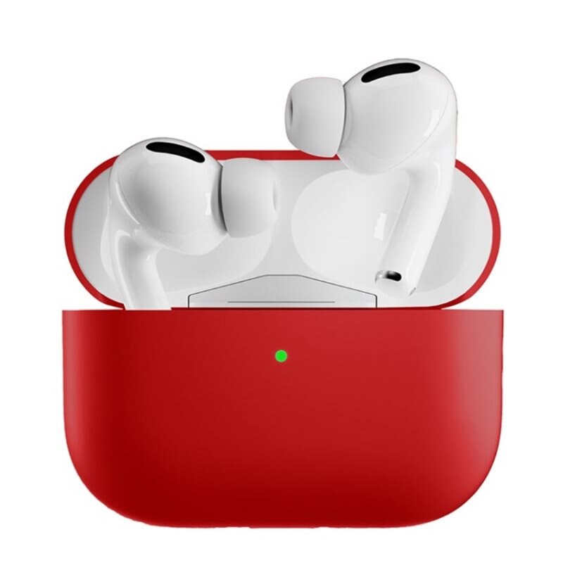 Apple AirPods Pro 2 Siliconen hoesje Rood - Bescherming laadetui