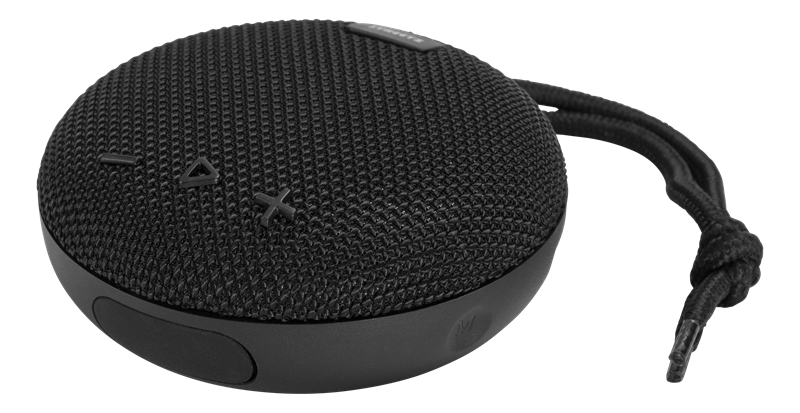 Streetz Waterdichte Bluetooth Draagbare Speaker zwart