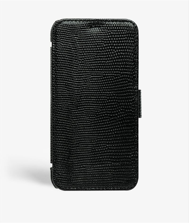 The Case Factory Bookcover hoesje iPhone 11 Pro Lizard Black