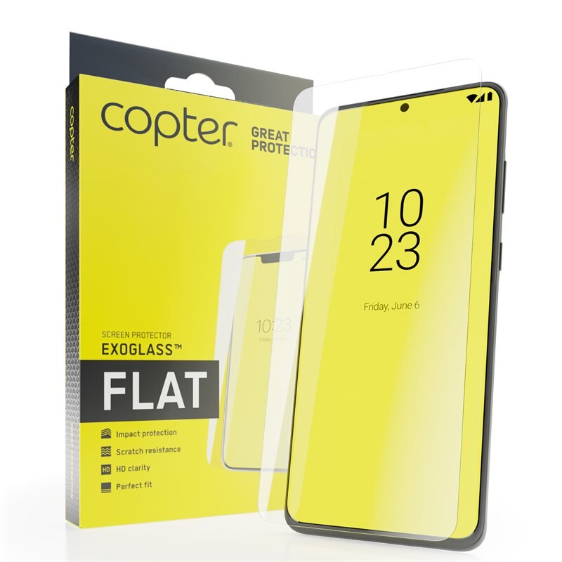 Copter Exoglass Samsung Galaxy A35 - Beschermglas, makkelijk te installeren