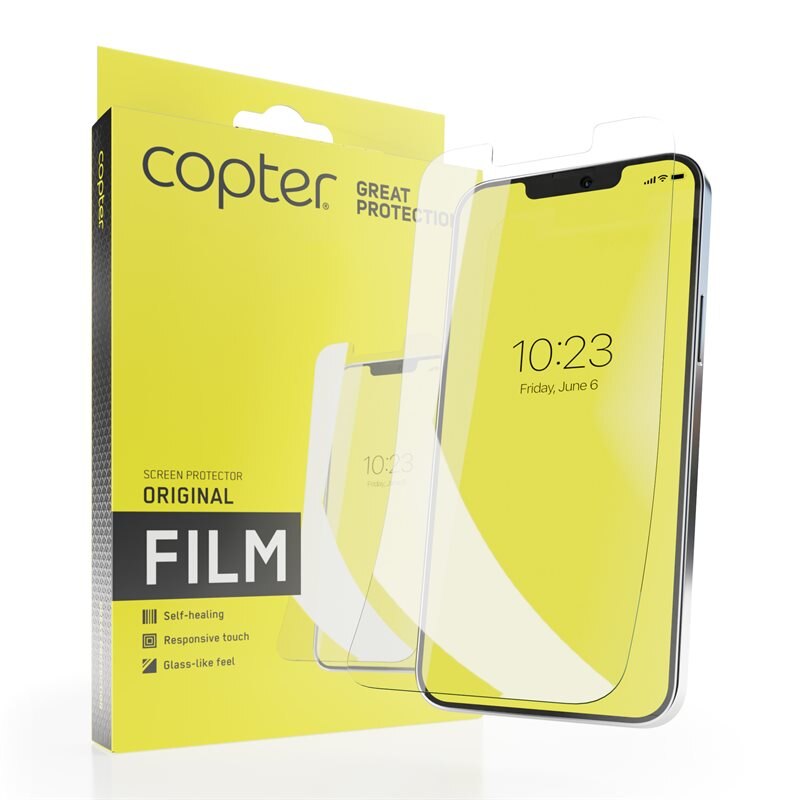 Copter Screenprotector iPhone Xr - Zelfhelend beschermfolie voor scherm