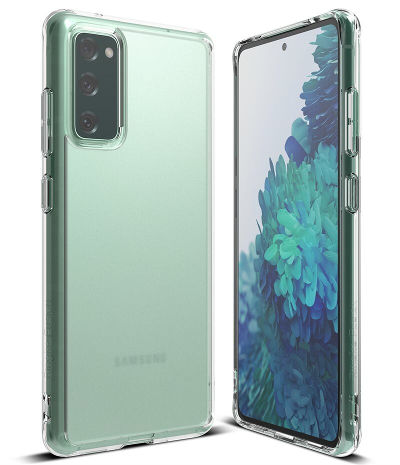 Ringke Fusion Case Samsung Galaxy S20 FE Transparant - Stylish tweedelig telefoonhoesje