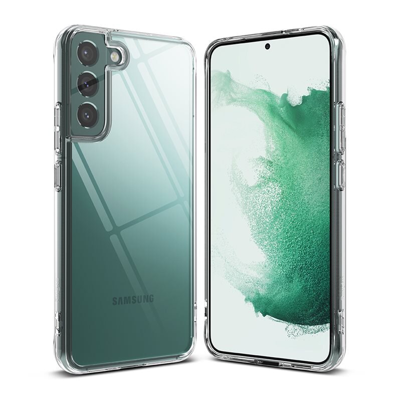 Ringke Fusion Case Samsung Galaxy S22 Transparant - Stylish tweedelig telefoonhoesje