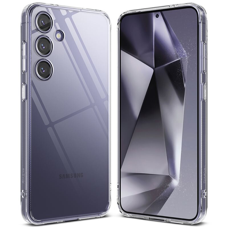 Ringke Fusion Case Samsung Galaxy S24 Transparant - Stylish tweedelig telefoonhoesje