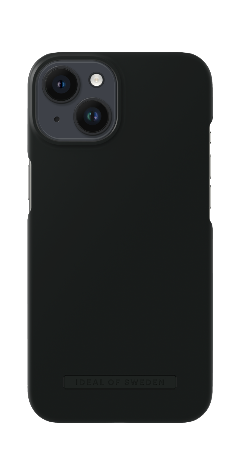 iDeal Of Sweden Seamless Case iPhone 14 Plus Coal Black - Dun, kleurrijk telefoonhoesje