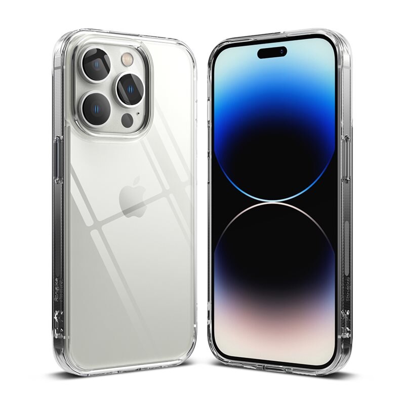 Ringke Fusion Case iPhone 14 Pro Transparant - Stylish tweedelig telefoonhoesje