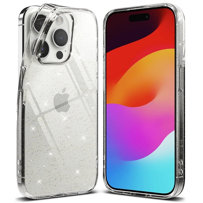 Ringke Air Case iPhone 15 Pro Glitter Clear