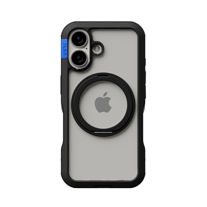 PLES Arche MagSafe Standaard Hoesje iPhone 16 Matte Black