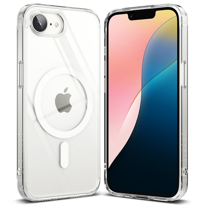 Ringke Fusion Magnetic Case iPhone 16e Clear - Telefoonhoesje met MagSafe