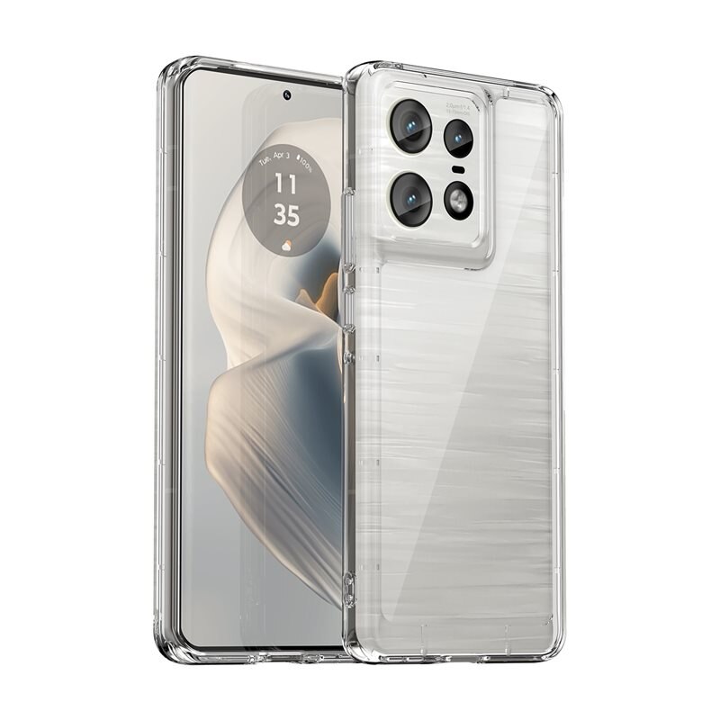 tectTech Hybridcase Motorola Edge 50 Pro Transparant