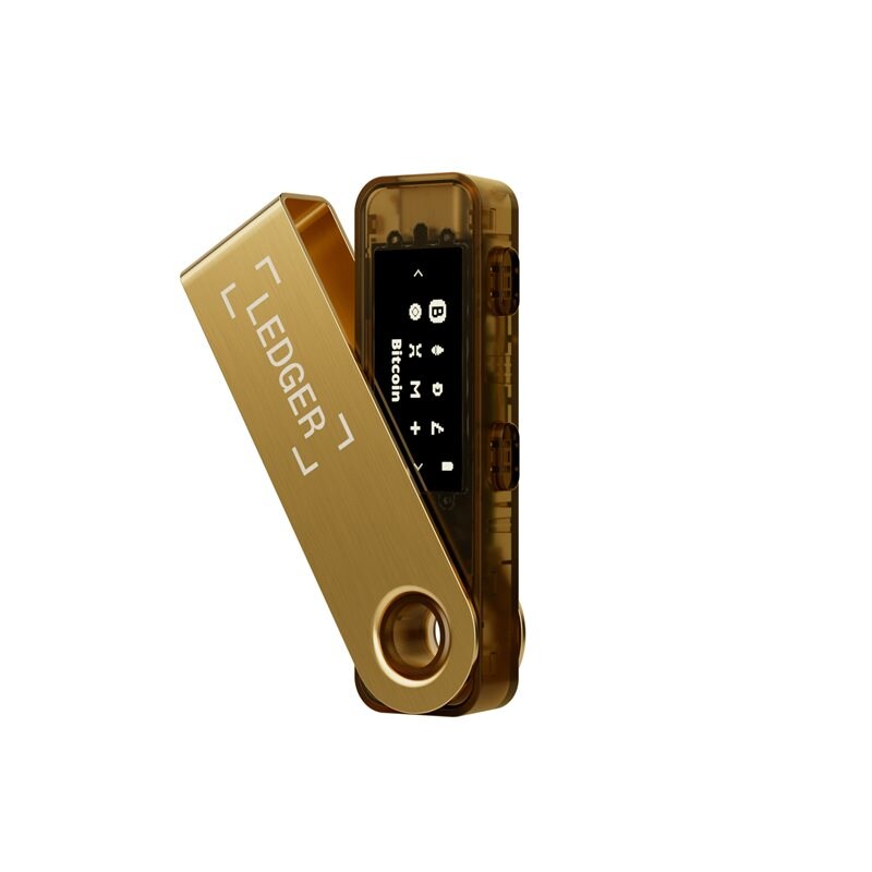 Ledger Nano S Plus Crypto Hardware Wallet Goud