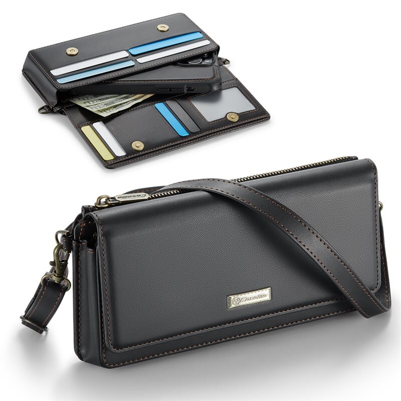 CaseMe Universale Crossbodytas zwart