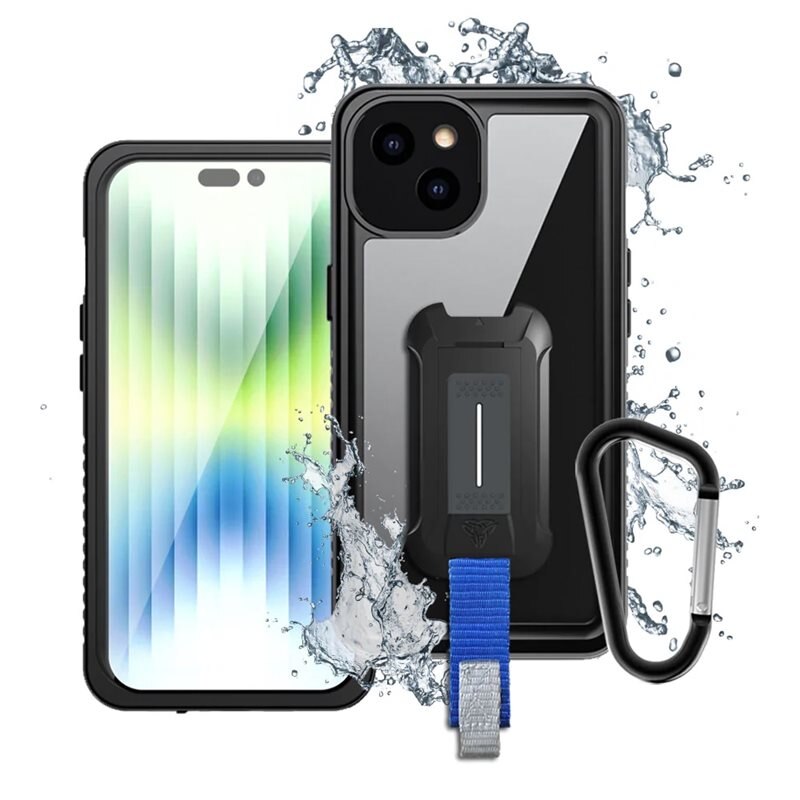 Armor-X MX Waterproof Case iPhone 14 Black - Waterdicht en stootbestendig telefoonhoesje