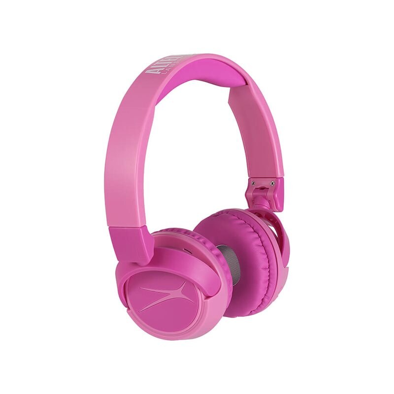 Altec Lansing Draadloze On-Ear Kinderhoofdtelefoon 2-in-1 roze