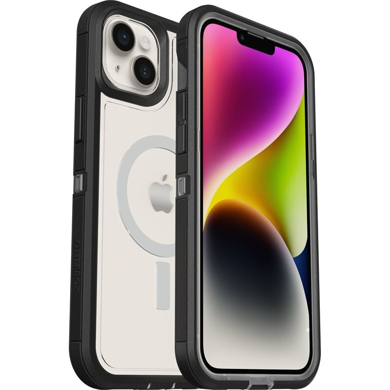Otterbox Defender XT Hoesje iPhone 14 Zwart/transparant
