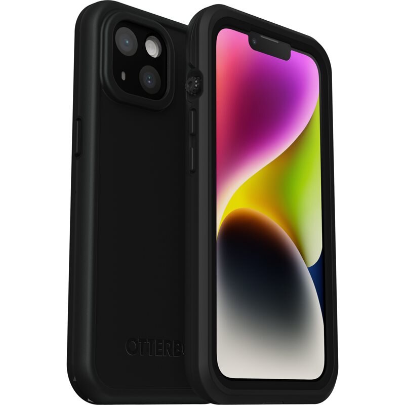 Lifeproof FRE MagSafe Case iPhone 14 zwart - Otterbox - Fullcover, waterdicht en extreem robuust hoesje. Ingebouwde screenprotector