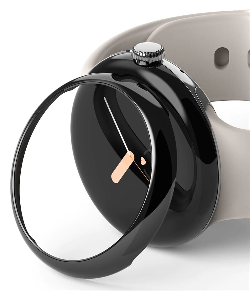 Ringke Bezel Styling Google Pixel Watch 2 zwart - Style je smartwacht met deze bescherming