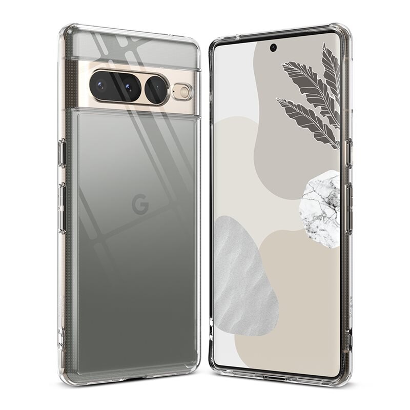 Ringke Fusion Case Google Pixel 7 Pro Transparant - Stylish tweedelig telefoonhoesje