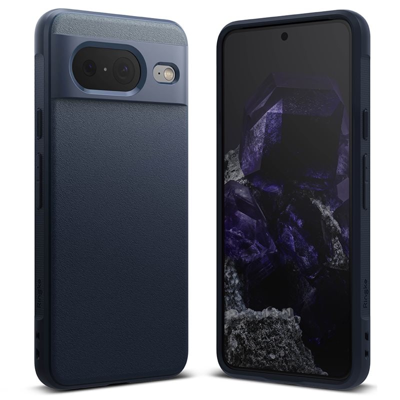 Ringke Onyx Case Google Pixel 8 Navy - Mooi telefoonhoesje