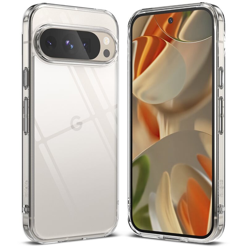 Ringke Fusion Case Google Pixel 9 Pro Transparant - Stylish tweedelig telefoonhoesje