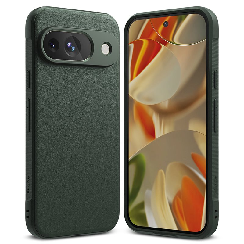 Ringke Onyx Case Google Pixel 9 Dark Green - Mooi telefoonhoesje