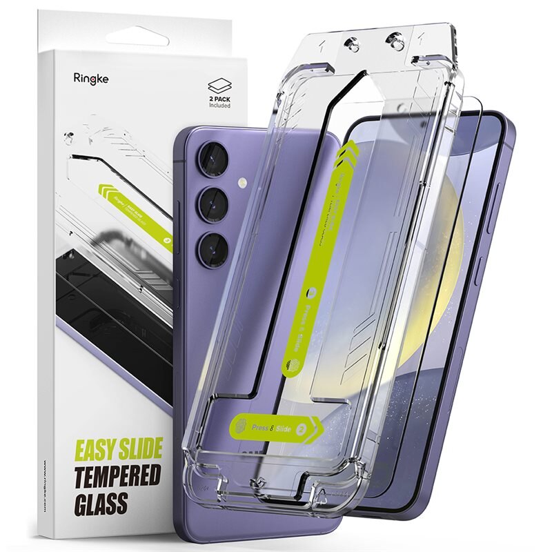 Ringke Easy Slide Glass (2-pack) Samsung Galaxy S24 Plus