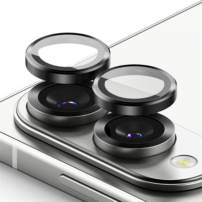 Ringke Camera Lens Frame Glass (2-pack) Samsung Galaxy S25 Edge Black