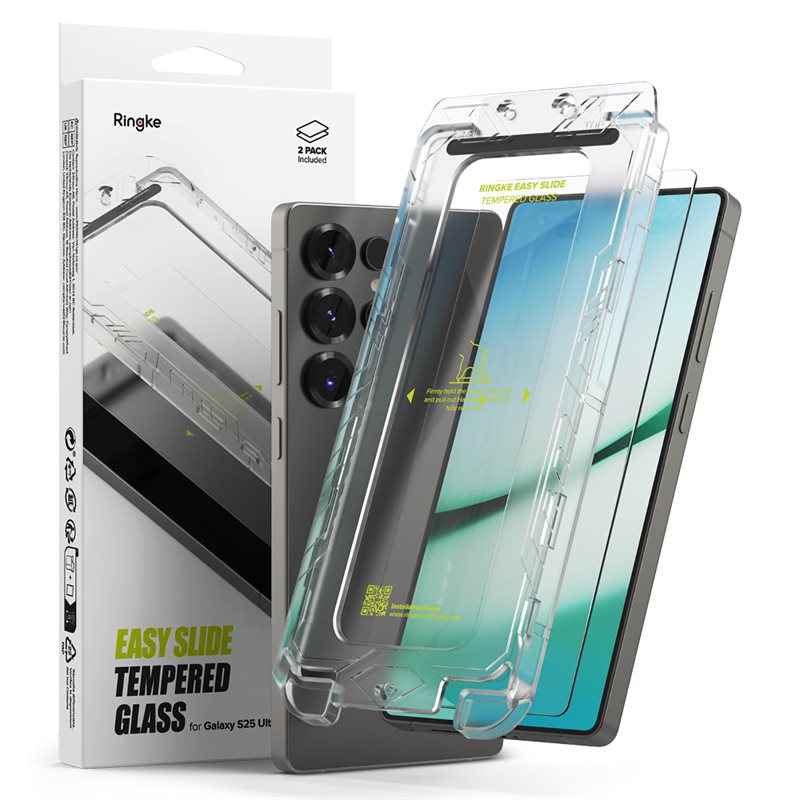 Ringke Easy Slide Glass (2-pack) Samsung Galaxy S25 Ultra