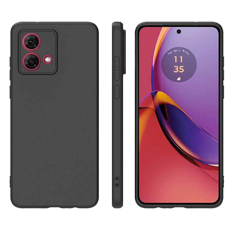 Motorola Moto G84 TPU Case Zwart - Telefoonhoesje van hoge kwaliteit