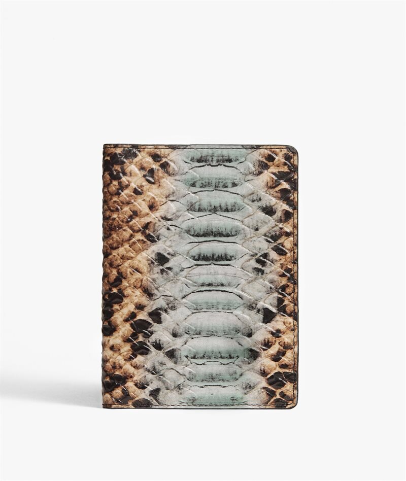 The Case Factory Paspoorthouder Python/Cobra Multicolor