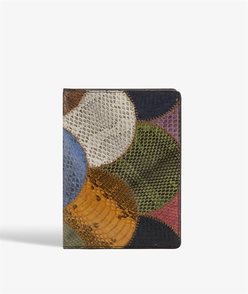 The Case Factory Paspoorthouder Real Water Snake Squama Misto