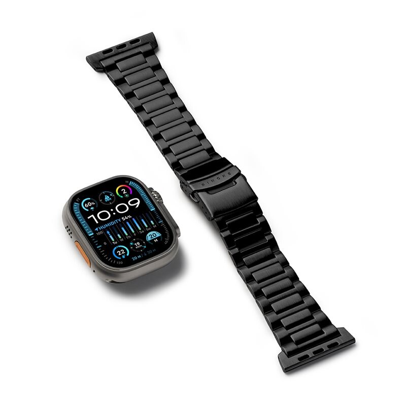Ringke Titanium One Armband Apple Watch Series 9 45mm Black
