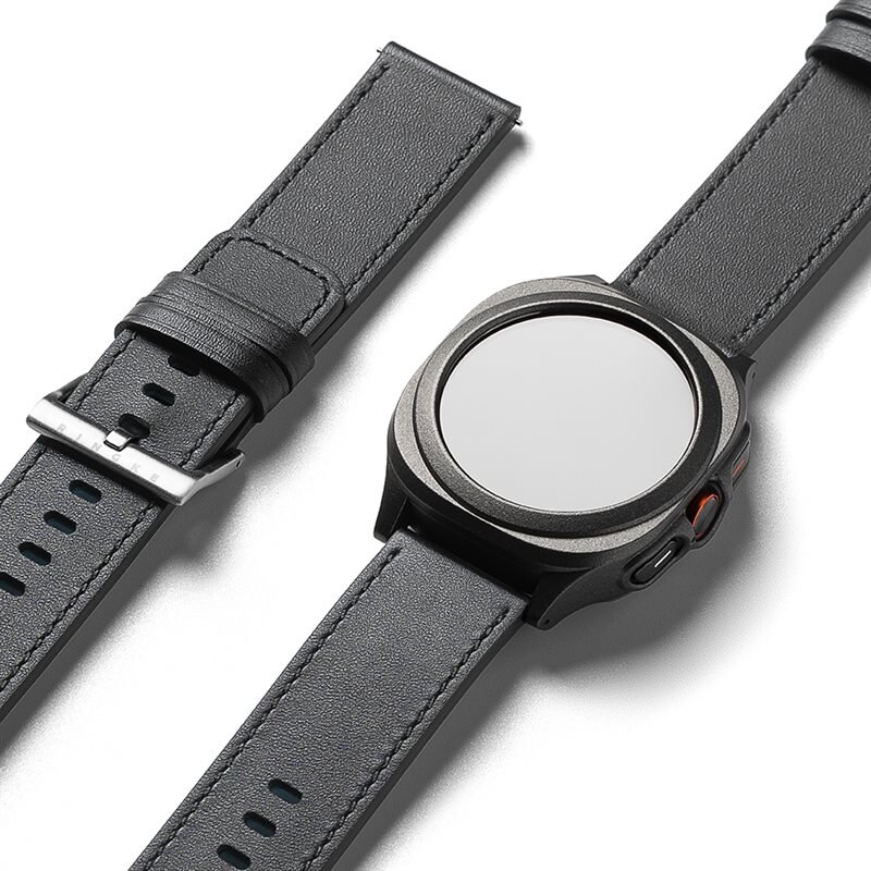 Ringke Leather One Basic Bold Band Suunto 9 Baro Black
