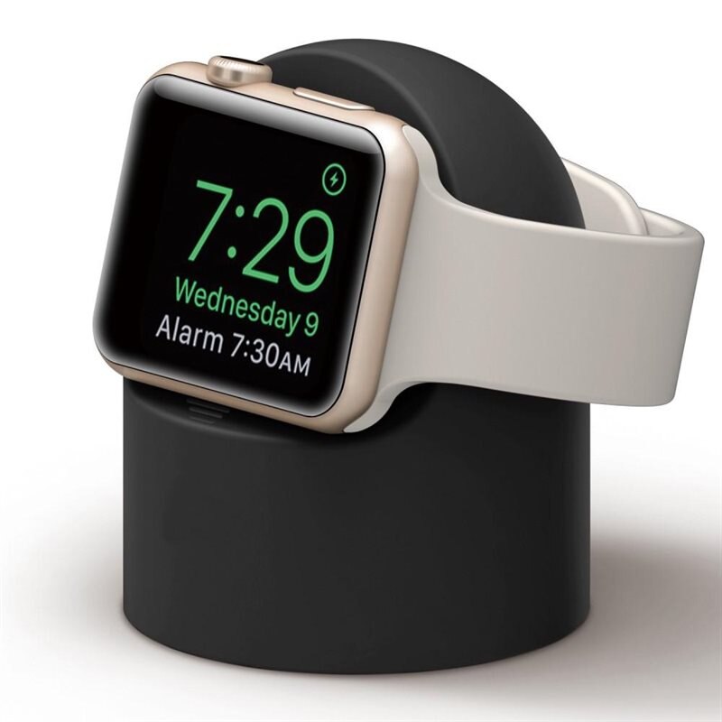 Apple Watch Oplaadstandaard Zwart - Practische standaard