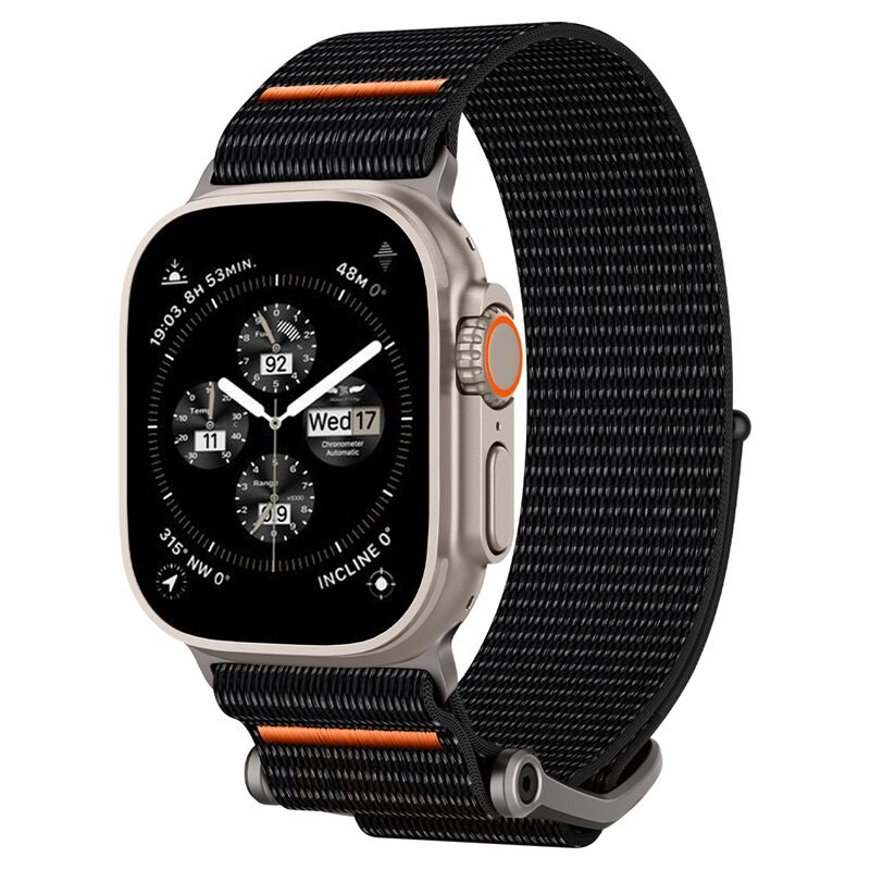 Spigen DuraPro Flex Ultra Apple Watch Ultra 49mm Zwart