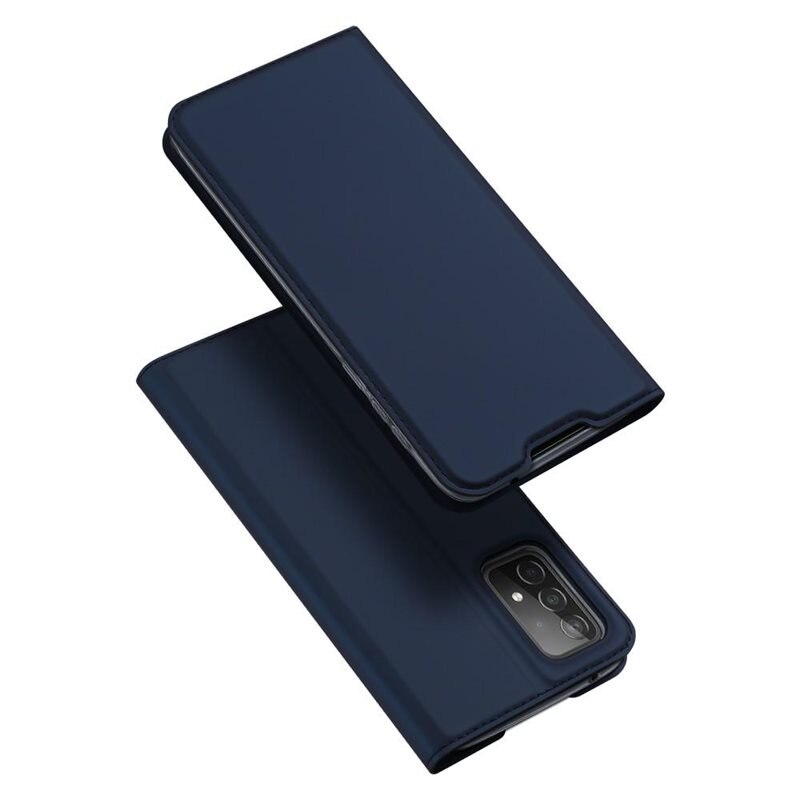 Dux Ducis Skin Pro Series Samsung Galaxy A52 5G - Navy - Dun telefoonhoesje met pasjeshouder