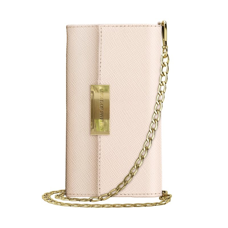 iDeal Of Sweden Kensington Clutch iPhone X/XS Beige - Mobieltasje - Boekhoesje
